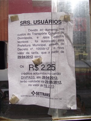 aviso usuario